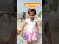 cute acting by angel