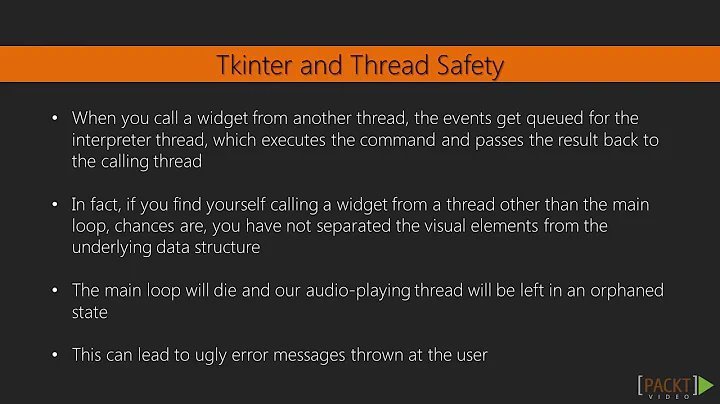 85   Tkinter and Threading