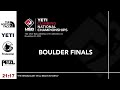 2022 YETI Climbing National Championships - Boulder Finals