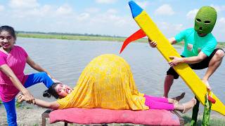 Dui Shotin & Bhoot Horror Trending Special Comedy Video 😂Amazing Comedy Video 2026 Episode 394 Busy