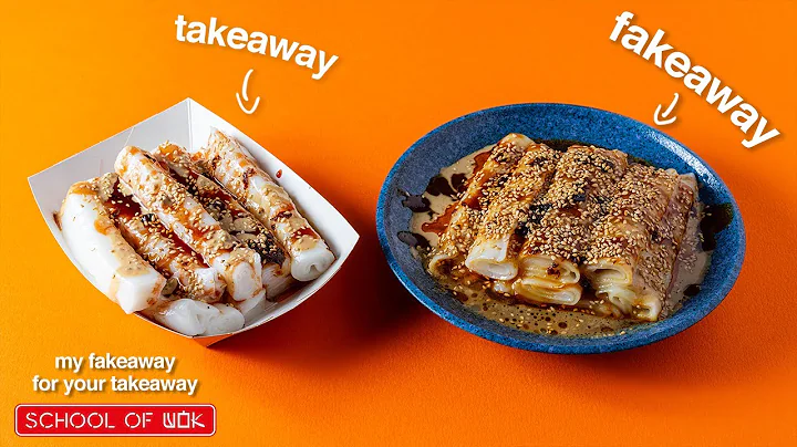Cheung Fun Rice Noodle Rolls! | My Fakeaway for Yo...