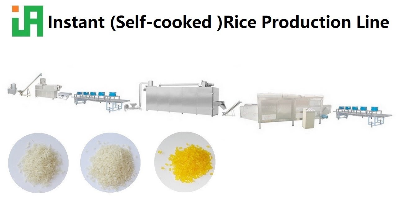 Instant Rice Machinery #instantrice #instantricemachinery # ...