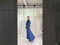 パールボタンがポイントのデニムシャツとデニムスカートを作りました