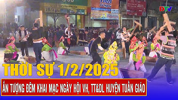 Ấn tượng đêm Khai mạc Ngày hội Văn hoá, Thể thao và Du lịch huyện Tuần Giáo | Điện Biên TV