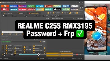 REALME C25S RMX3195 Password + Frp bypass with UnlockTool
