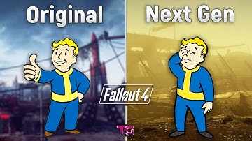 Fallout 4 Next-Gen Update vs Original - Comparison
