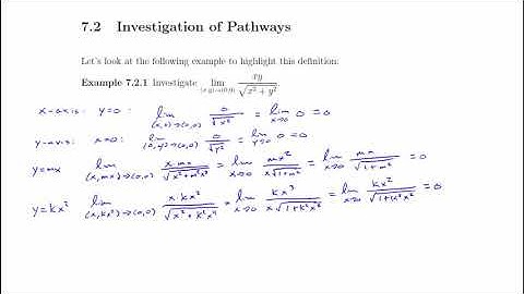 MTH 254 Lesson07 - Limits and Continuity