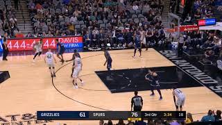 3 330 Double Drag DeMar rejects screen Jakob roll and dunk