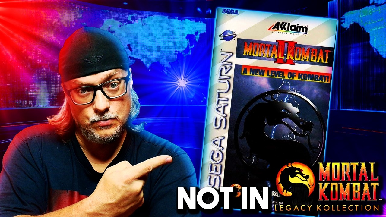 Mortal Kombat II For Sega Saturn - Games NOT Included In The Legacy Kollection