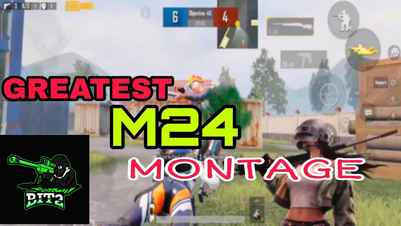 TDM M24 MONTAGE | PUBG MOBILE | || OK BIT2 || - YouTube