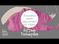 Fitting techniques - Rounded Back adjustment with yoke