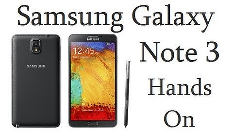 Samsung Galaxy Note 3- N900 Octacore Jet Black- Unboxing, First Boot, Hardware & Specifications
