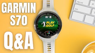 Garmin Approach S70 | Your Questions Answered - Q&A by Golf Guy Reviews 14,889 views 10 months ago 19 minutes