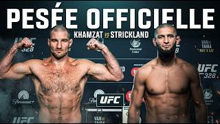 UFC 328 Chimaev vs Strickland : LA PESEE OFFICIELLE (Khamzat dans le mal?)