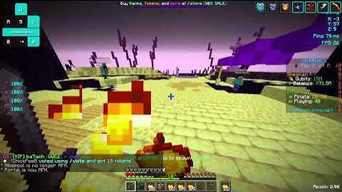 Hacker caught by Sheanan in HylexMC Skymines.