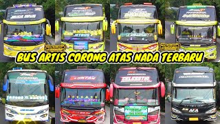 KOMPILASI KLAKSON TELOLET MOBIL BUS  BASURI AKA WISATA,DFAZA AUTO,PECEL BALAP,ARIS HOLIDAY,DHEEMOBIL