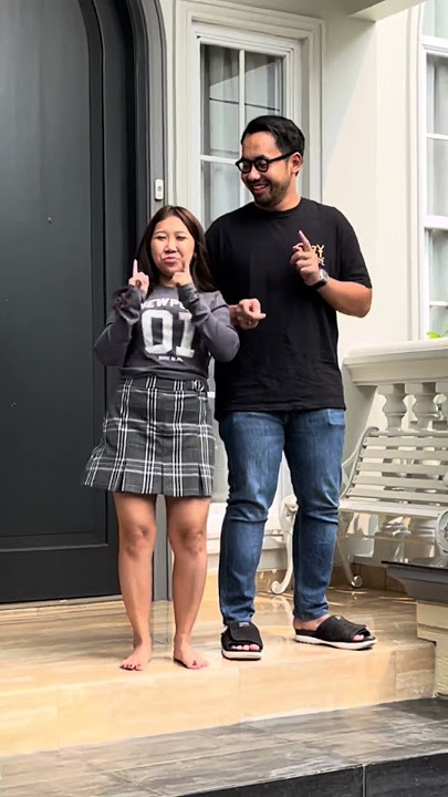 KIKY SAPUTRI AJAK SUAMI JOGET TIKTOK BARENG ANDRE.. LINCAH BANGET #SHORTS