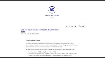 We Still Dream a Future Online Tutorial: The Application Portal