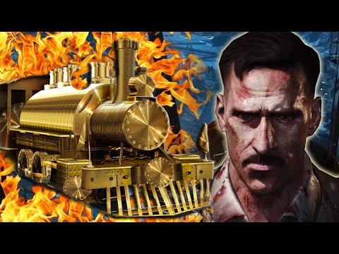 Black Ops 3 Zombies: Secret NAZI GOLD TRAIN in THE GIANT & DER