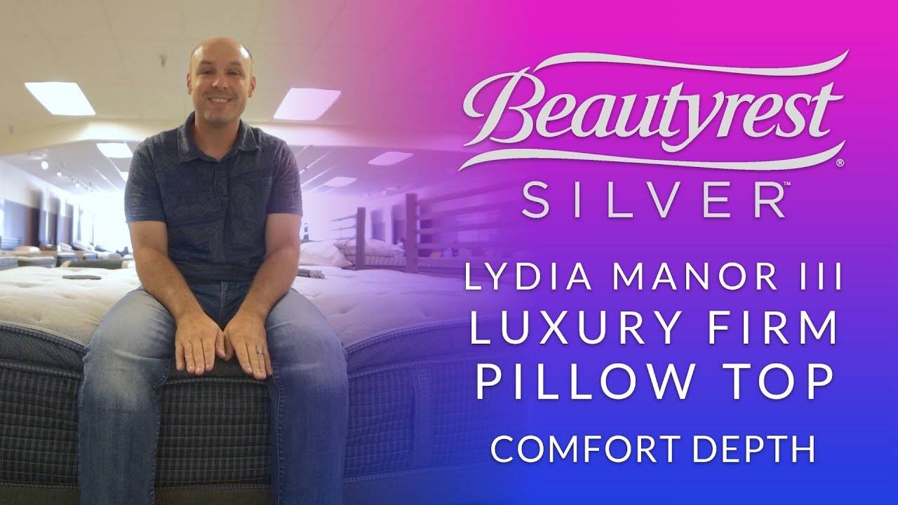 simonsbeautyrestsilver lydia manor iii luxury firm mattress