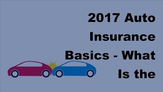 2017 Auto Insurance Basics |  What Is the Importance of Having Car Insurance Guide