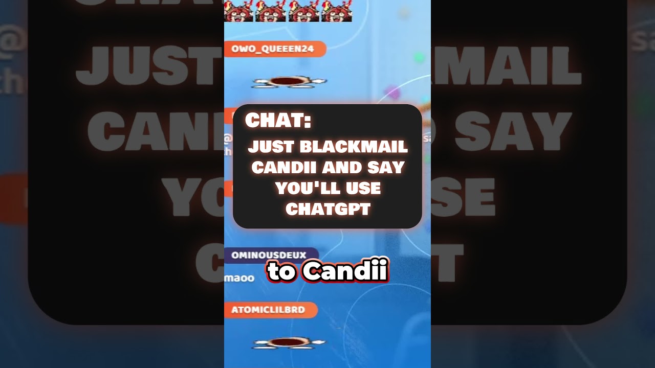 They're Immune To Blackmail 😔