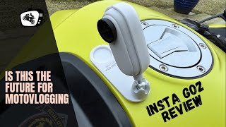 Using the Insta Go 2 on a motorbike | Is it any good? | Review by a TV Cameraman and motovlogger.