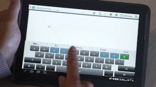 Word Prediction - iKnowU Keyboard for Android Tablet