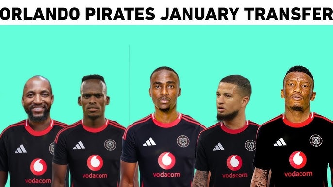 ORLANDO PIRATES NEW SIGNINGS IN JANUARY TRANSFER WINDOW