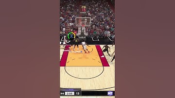 How to alley oop in nba 2k24? #youtubeshorts #tutorial #viral #shorts