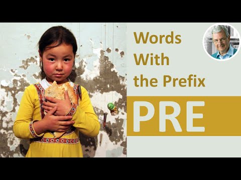 Video: Apa definisi dari prefiks pre?