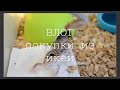 ВЛОГ: покупки из икеи, кормление животных, подарки