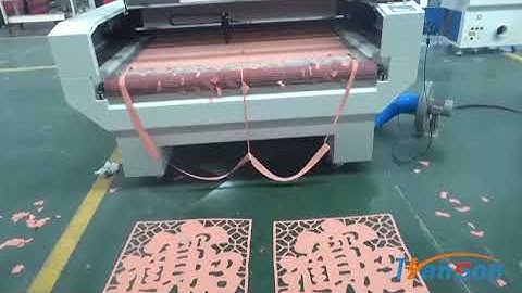 1610 Auto Feeding Fabric Apparel Garment Laser Cutting Machine with Auto Feeding Worktable