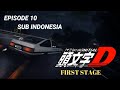 INITIAL D FIRST STAGE EPISODE 10 SUBTITLE INDONESIA FULL