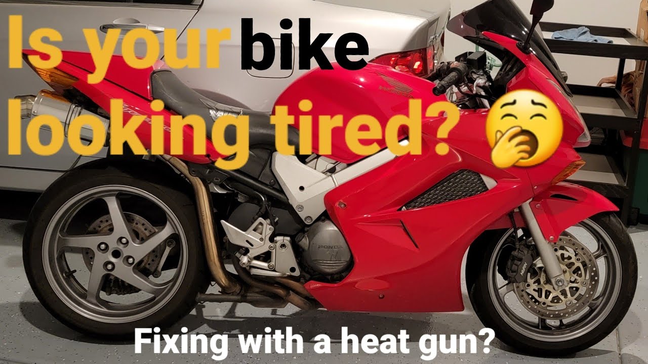 Is your bike looking tired? - Bringing the VFR800 back to life.