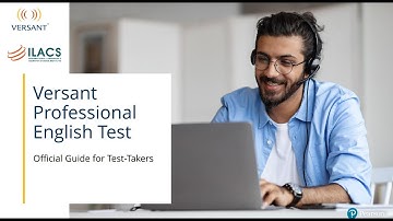 [VPET Test] Video Versant + Remote Monitoring - Test Taker Guide