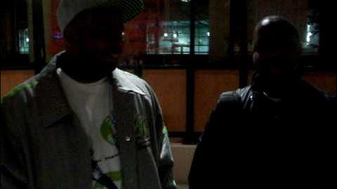 Slick Watts and DJ Fresh after the Slick Watts & Mike Jones Concert Official After Party