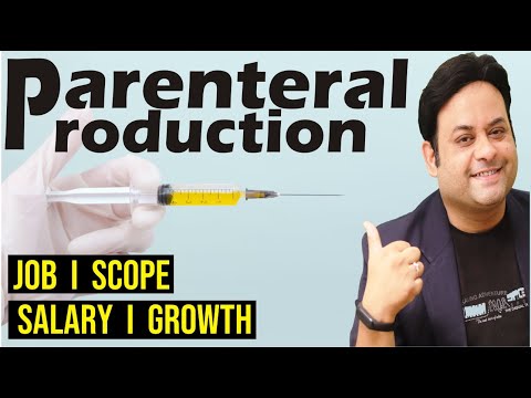 Parenteral Production II Career opportunities II pros and cons ?
