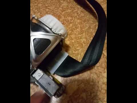 Ремень безопасности не вытягивается или заклинил: ремонт ремней безопасности