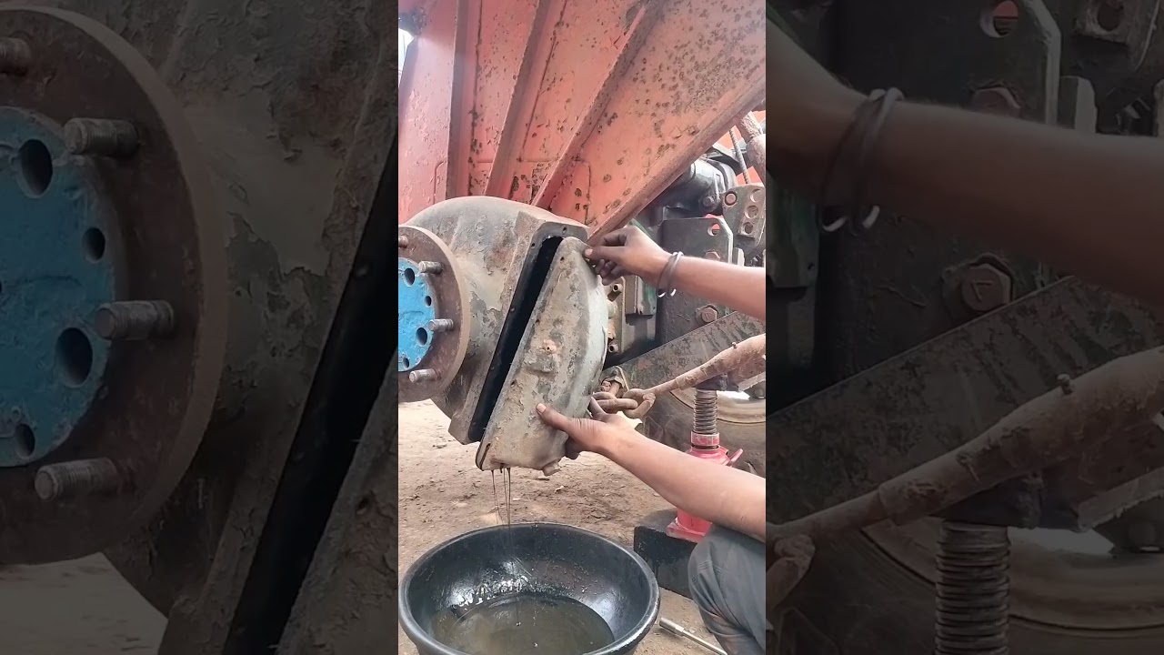 🛠️🚜 HMT Tractor Rear Length Axle Teeth Broken 🚜🛠️ 