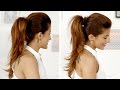 Ponytail Trick: How To Add Volume To Your Ponytail | Quick And Easy Hairstyles