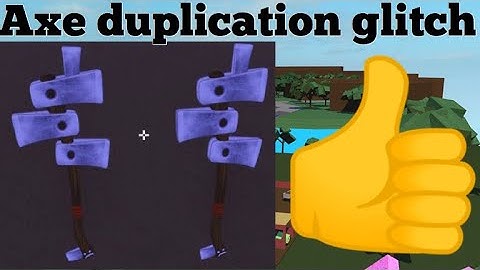 ROBLOX - Lumber tycoon 2 Axe duplication glitch [NOT PATCHED]