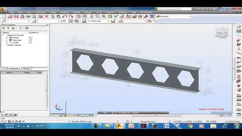 Castellated Steel Beam