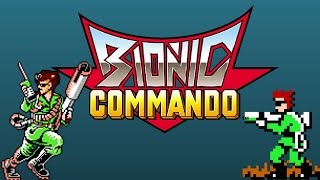 Bionic Commando NES - Review - Walkthrough 100 %  Speed Run in 47 min  - 1988