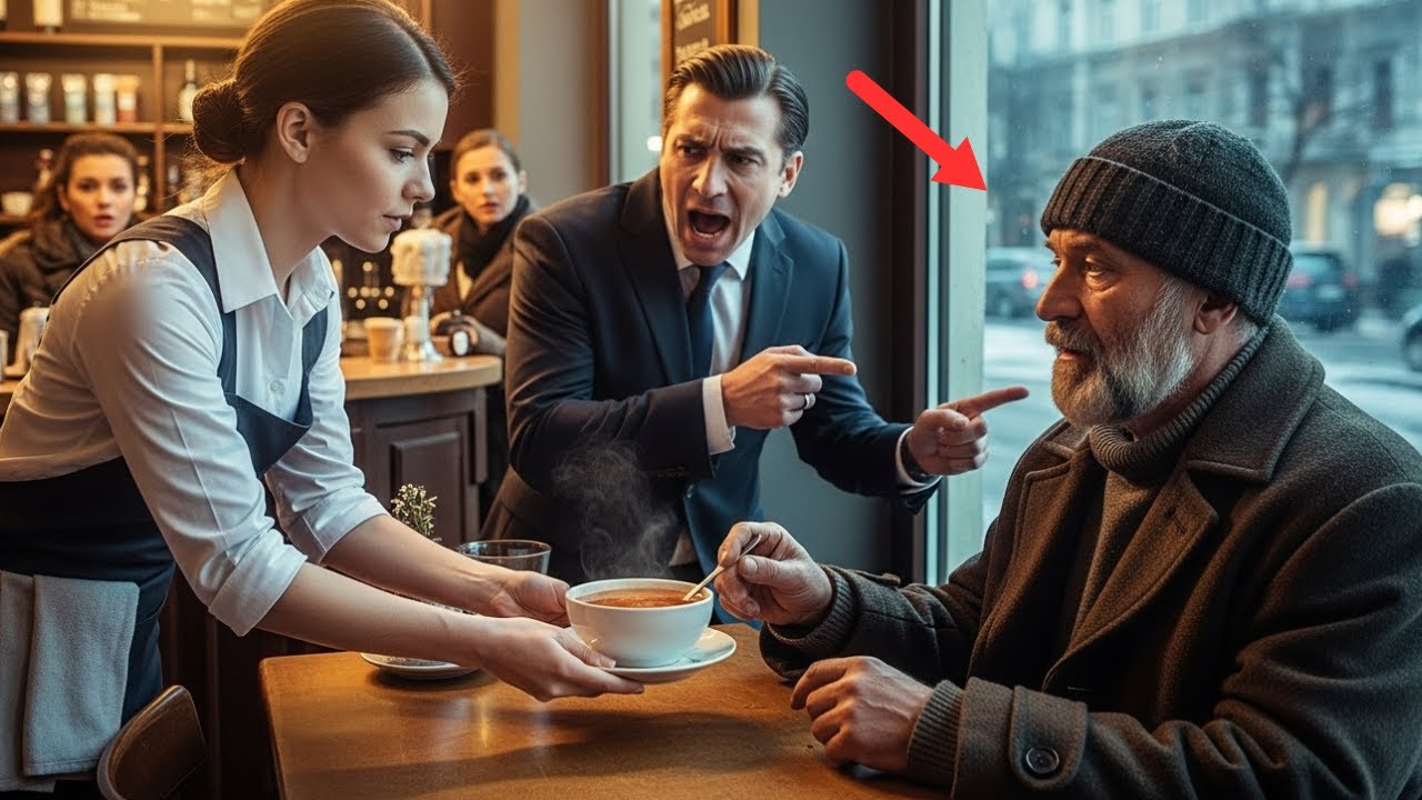 Kelnerka pomogła bezdomnemu,  a  tydzień później zaproponował jej pracę w swojej firmie…