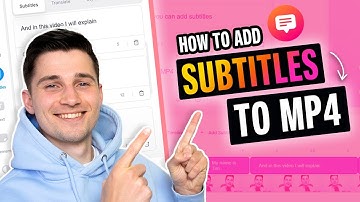 Add Subtitles to MP4 Video FAST (2022)