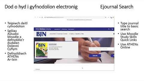 Library Quick Guide to EJournal Search - English voice over with bilingual slides and transcript