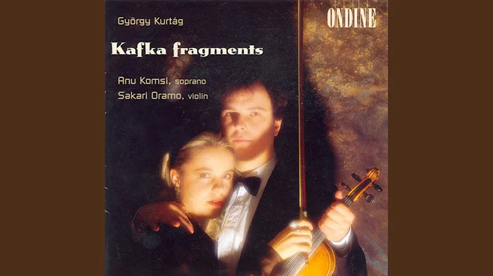 Kafka-Fragmente, Op. 24: Part I: No. 12. Meine Ohrmuschel… (My ear…)