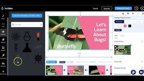 InVideo - Inserting Stickers & Shapes Into Your Video