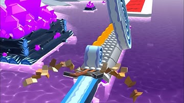 Spiral Roll - All Levels Gameplay Android, iOS